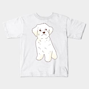 Maltese art Kids T-Shirt